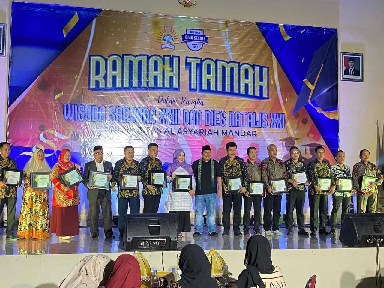 Penghargaan Dosen Fakultas Pertanian Unasman