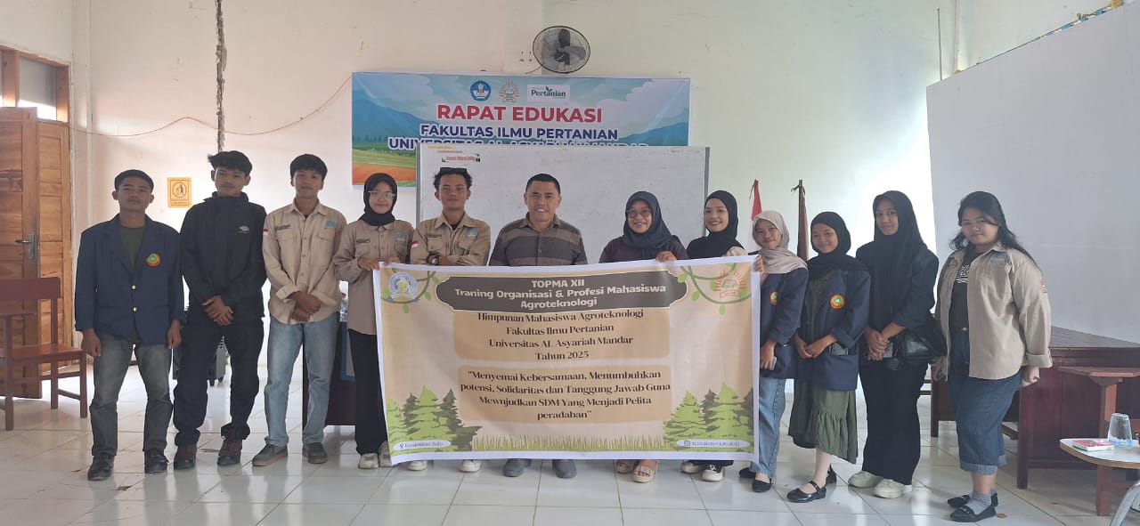 Training Organisasi Profesi Mahasiswa Agroteknologi (TOPMA)